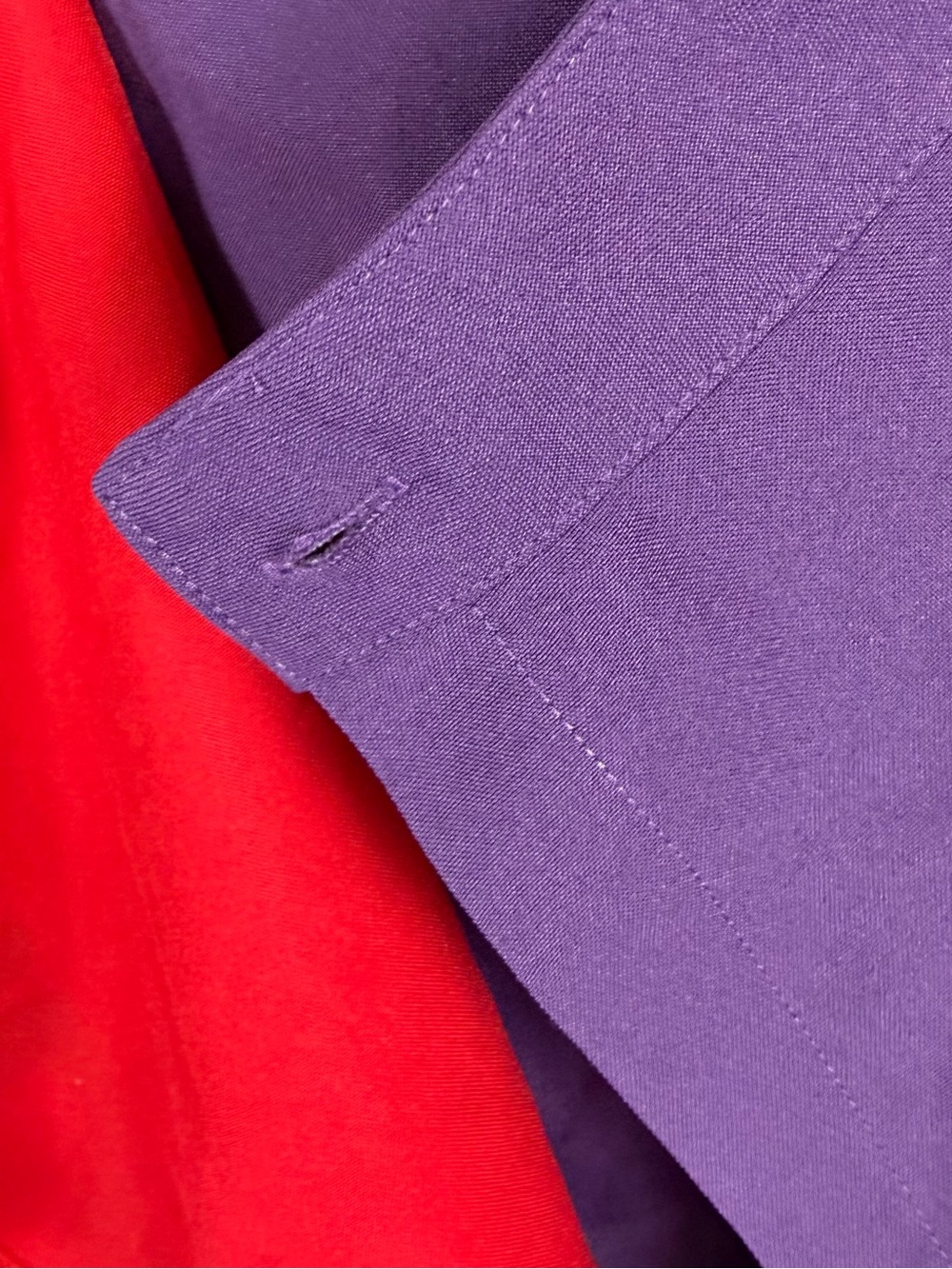 Fila Women’s S Red Purple Colorblock Pleated Tennis Skirt Athletic Retro Y2K - Picture 7 of 8